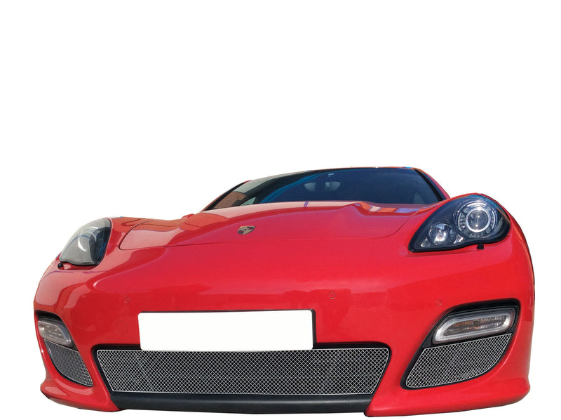 Porsche Panamera GTS - Front Grille Set - Silver Finish (2011 - 2013)