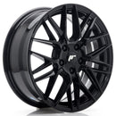 17x7 inch JR Wheels JR28 alloy wheels 5x114.3 Black cast — OMI Wheels
