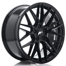 18x85" JR Wheels JR28 Alloy Wheels 5x100 ET40 Black — Per Wheel