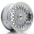 17x85" JR Wheels JR9 Alloy Wheels 5x112 ET35 Silver — Per Wheel