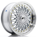 17x75" JR Wheels JR9 Alloy Wheels 5x112 ET35 Silver — Per Wheel