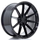 21x105" JR Wheels JR37 [Flow Formed] Alloy Wheels 5x112 ET25 Black — Per Wheel