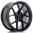 18x8 inch JR Wheels SL-01 alloy wheels 5x114.3 Black flow formed — OMI Wheels