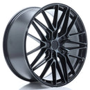 22x9" JR Wheels JR38 [Flow Formed] Alloy Wheels 5x114.3 ET25 Black — Per Wheel