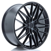 22x9.5 inch JR Wheels JR38 alloy wheels 5x112 Black flow formed — OMI Wheels