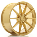 18x8.5 inch JR Wheels SL-02 alloy wheels 5x112 Gold flow formed — OMI Wheels
