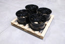 19x95" Concaver Complete Sets [Flow Formed] Alloy Wheels 5x112 ET45 Black — Per Wheel
