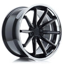 21x115" Concaver CVR8 [Flow Formed] Alloy Wheels 5x130 ET59 Black Diamond Cut — Per Wheel