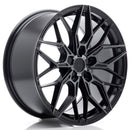 18x8 inch JR Wheels JR46 alloy wheels 5x114.3 Black flow formed — OMI Wheels