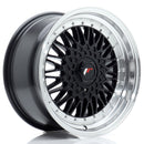 17x85" JR Wheels JR9 Alloy Wheels 5x112 ET20 Black — Per Wheel