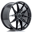 18x8.5 inch JR Wheels JR44 alloy wheels 5x112 Black flow formed — OMI Wheels