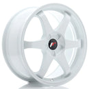 18x8 inch JR Wheels JR3 alloy wheels 5x114.3 White cast — OMI Wheels