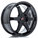 18x8 inch JR Wheels JR3 alloy wheels 5x114.3 Black cast — OMI Wheels