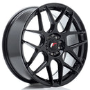 18x7.5 inch JR Wheels JR18 alloy wheels 5x112 Black flow formed — OMI Wheels
