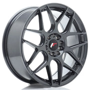 18x7.5 inch JR Wheels JR18 alloy wheels 5x100 Hyper Gray flow formed — OMI Wheels