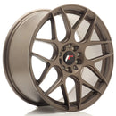18x85" JR Wheels JR18 [Flow Formed] Alloy Wheels 5x112 ET45 Bronze — Per Wheel