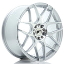 18x8.5 inch JR Wheels JR18 alloy wheels 5x100 Silver flow formed — OMI Wheels