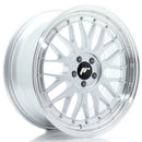 18x85" JR Wheels JR23 [Flow Formed] Alloy Wheels 5x120 ET25 Silver — Per Wheel
