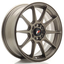 17x7" JR Wheels JR11 Alloy Wheels 4x100 ET35 Bronze — Per Wheel