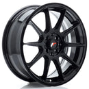 17x7" JR Wheels JR11 Alloy Wheels 5x112 ET35 Black — Per Wheel