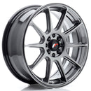17x7 inch JR Wheels JR11 alloy wheels 5x112 Hyper Black cast — OMI Wheels