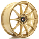18x75" JR Wheels JR11 Alloy Wheels 5x112 ET40 Gold — Per Wheel