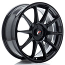 18x7.5 inch JR Wheels JR11 alloy wheels 4x100 Black cast — OMI Wheels