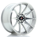 18x95" JR Wheels JR11 Alloy Wheels 5x112 ET30 Silver — Per Wheel