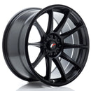 18x95" JR Wheels JR11 Alloy Wheels 5x100 ET30 Black — Per Wheel