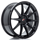 20x85" JR Wheels JR11 Alloy Wheels 5x112 ET35 Black — Per Wheel