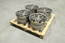 19x9" Concaver Complete Sets [Flow Formed] Alloy Wheels 5x112 ET30 Brushed Titanium — Per Wheel