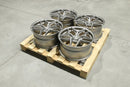 19x9 inch Concaver Complete Sets alloy wheels 5x112 Brushed Titanium flow formed — OMI Wheels