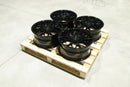 19x8.5 inch Concaver Complete Sets alloy wheels 5x108 Black flow formed — OMI Wheels