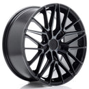 18x8 inch JR Wheels JR38 alloy wheels 5x114.3 Black flow formed — OMI Wheels