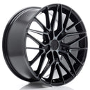 19x85" JR Wheels JR38 [Flow Formed] Alloy Wheels 5x112 ET21 Black — Per Wheel