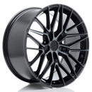 19x95" JR Wheels JR38 [Flow Formed] Alloy Wheels 5x112 ET35 Black — Per Wheel