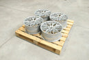 18x75" JR Wheels Complete Sets Alloy Wheels 5x100 ET35 Silver — Per Wheel