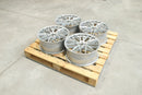 18x7.5 inch JR Wheels Complete Sets alloy wheels 5x100 Silver cast — OMI Wheels