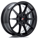 17x7" JR Wheels JR11 Alloy Wheels 5x112 ET35 Black — Per Wheel