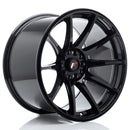 18x10.5 inch JR Wheels JR11 alloy wheels 5x114.3 Black cast — OMI Wheels