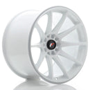 18x10.5 inch JR Wheels JR11 alloy wheels 5x114.3 White cast — OMI Wheels