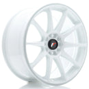18x8.5 inch JR Wheels JR11 alloy wheels 5x114.3 White cast — OMI Wheels