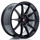 18x85" JR Wheels JR11 Alloy Wheels 5x100 ET35 Black — Per Wheel