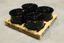 20x8.5 inch JR Wheels Complete Sets alloy wheels 5x130 Black cast — OMI Wheels