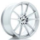 18x85" JR Wheels JR21 [Flow Formed] Alloy Wheels 5x112 ET45 Silver — Per Wheel