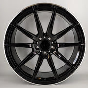 19x8" Mercedes Mercedes C63 AMG Multi Spoke Style alloy wheel, 5x112 - front face