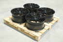 19x8.5 inch JR Wheels Complete Sets alloy wheels 5x100 Black cast — OMI Wheels