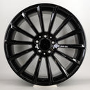 19x8" Mercedes C63 AMG Multi Spoke Style Alloy Wheels — Gloss Black — OEM Style for Mercedes-Benz | OMI Wheels UK Ireland
