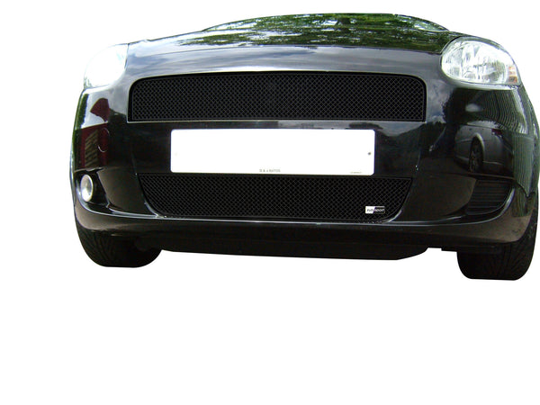 Grande Punto - Front Grille Set - Black finish (2006 - 2009)