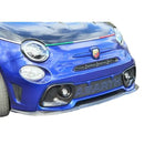 Fiat Abarth 595 Series 4 - Front Grille Set - Silver Finish (2016 - 2021) Omi Grille
